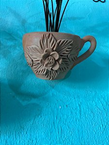 Vaso de Parede Xícara 3D