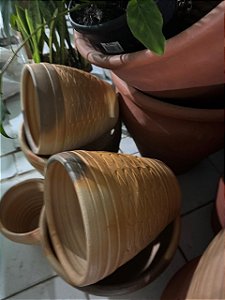 Vaso de Cerâmica Arabesco M