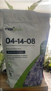 Adubo Maxgreen 04 14 08 1 kg