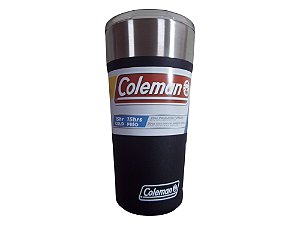 COPO TÉRMICO COM TAMPA COLEMAN (ORIGINAL) 600ML - PRETO