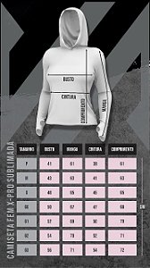 CAMISETA COM CAPUZ – UV PROTECTION 50 UPF - MAR NEGRO - FEMININA - OFF WHITE - TAMANHO G1