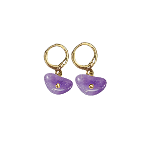 Argolinha Cristal Ametista