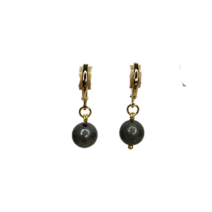 Argolinha Cristal Pirita