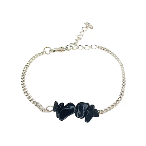 Pulseira Cristal Ônix