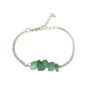 Pulseira Cristal Quartzo Verde