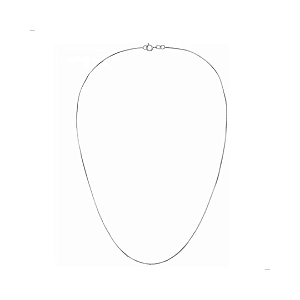 Corrente Veneziana Prata 925 - 40cm