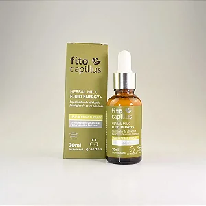Herbal Milk Fluid Energy + Fito Capillus Herbal - Tônico para Reparação do Couro Cabeludo - 30ml