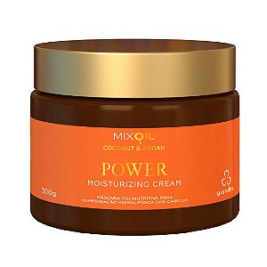 Mix Oil - Power Moisturizing Cream - Máscara Capilar Pos-Praia e Piscina - 300g