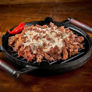 Costela fogo de chão desfiada com queijo - 500G