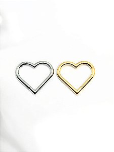 Coração Liso Titânio