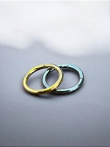 Argola Lisa Titânio