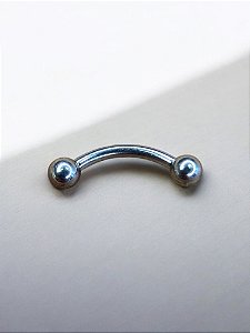 Barbell Curvo Titânio