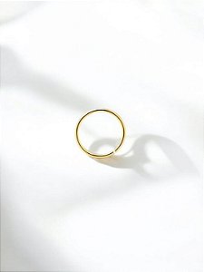 Nariz Argola Lisa Ouro 18K