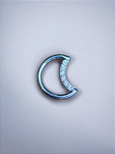 Lua Cravejado com Zircônias Titânio