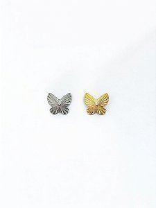 Labret Borboleta Titânio