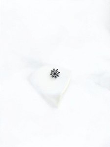 Labret Flor Mix Zircônias Titânio