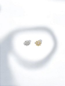 Topo Microdermal Flor Zircônias Titânio