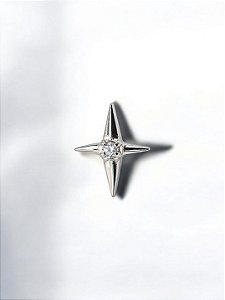 Labret Estrela com Zircônia Titânio