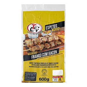 Espetinho de Frango com Bacon