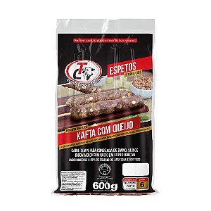 Espetinho de Kafta com Queijo