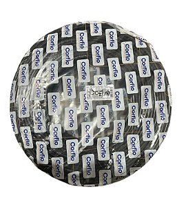 CABO FLEXIVEL 750V 10MM CORFIO PRETO 25 METROS