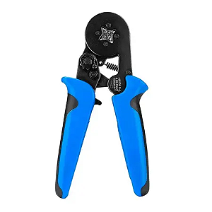 ALICATE PRENSA TERMINAIS ILHOS TUBULAR 0,5 A 10MM