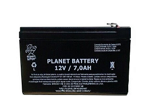 BATERIA SELADA VRLA 12V 7,2A NOBREAK PLANET