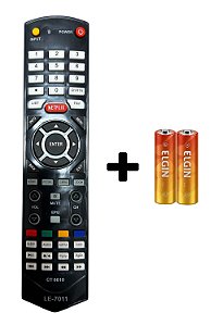 CONTROLE REMOTO COMPATÍVEL COM TV LED TOSHIBA NETFLIX LE-7011