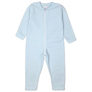 Macacão Soft Kids Listras Azul