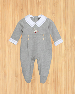 Macacão Pato em Malha de Algodão