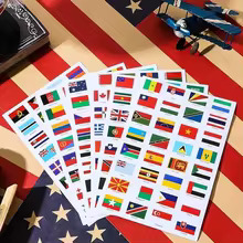 Cartela de Bandeiras - 192 países