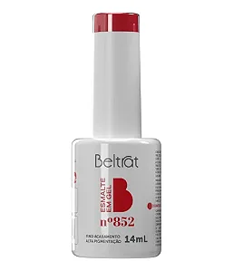 ESMALTE EM GEL 14ML - 852 VERMELHO BELTRAT 1X14ML