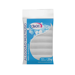 CLINOFF ALGODAO MULTIUSO 25G