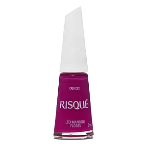 ESMALTE RISQUE LEO MANDOU FLORES 8ML