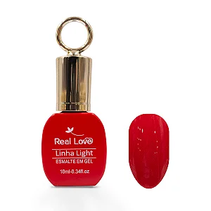 ESMALTE EM GEL 43 COLOR TAMPA CHAVEIRO REAL LOVE