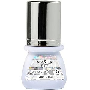 Master Elite cola diamond para alongamento e extensão de cílios 3g cor transparente