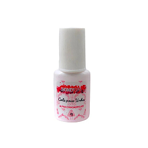 Cola Para Unha Tips Gel Acrigel Fibra Porcelana Honey Girl
