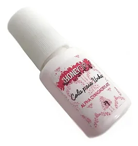 Cola Para Unha Tips Gel Acrigel Fibra Porcelana Honey Girl