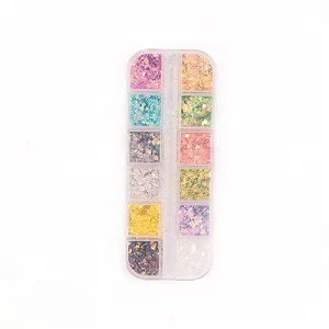 Decoração Glitter Fan Nails Para Unhas Com Diversas Variações - Real Love