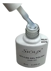 ESMALTE EM GEL SIOUX MILKY WHITE