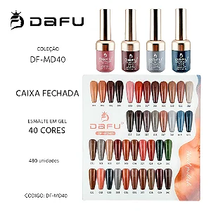 ESMALTE EM GEL DAFU MAGNETICO COLEÇÃO NAVADA DF-MD40