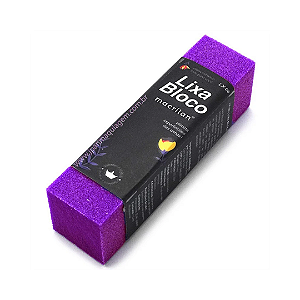 Lixa Bloco Macrilan LX-8 Roxa Unidade