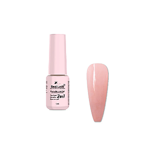 Esmalte em Gel 3 em 1 - Cor 004 Base/Esmalte/Top Coat - Real Love