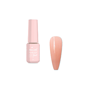 Esmalte em Gel 3 em 1 - Cor 006 Base/Esmalte/Top Coat - Real Love