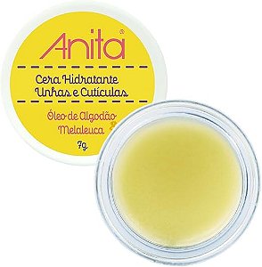 Anita - Cera Hidr Unhas E Cuticulas Anita 7G Oleo De Algodao/Melaleuca