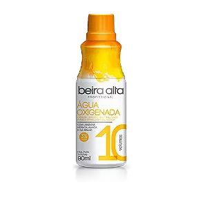 Água Oxigenada 10 vol. 90ml; 450ml; 900ml - Beira Alta