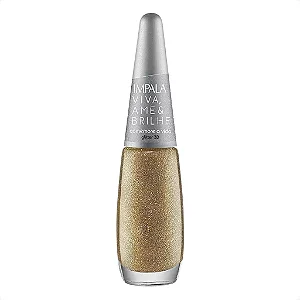 Esmalte Glitter 3D Impala Viva, Ame e Brilhe Comemore a Vida 7,5ml