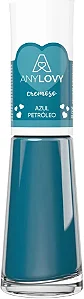 Esmalte Tradicional Azul Petróleo 8ml - Any Lovy