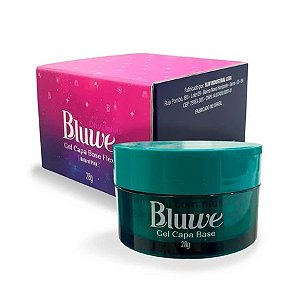 Gel Capa Base Flex Natural Pink 28g - Bluwe