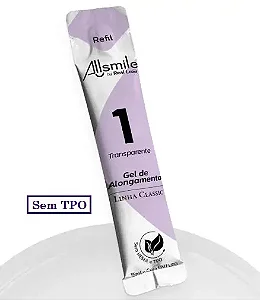 Refil allsmile real love cor 01- sem HEMA e TPO